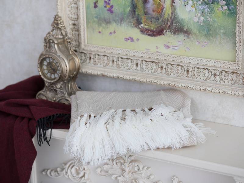 Плед Linearis Camel - Фото 4