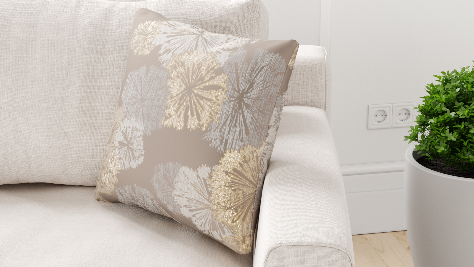 Dandelion, бежевий - Фото 3