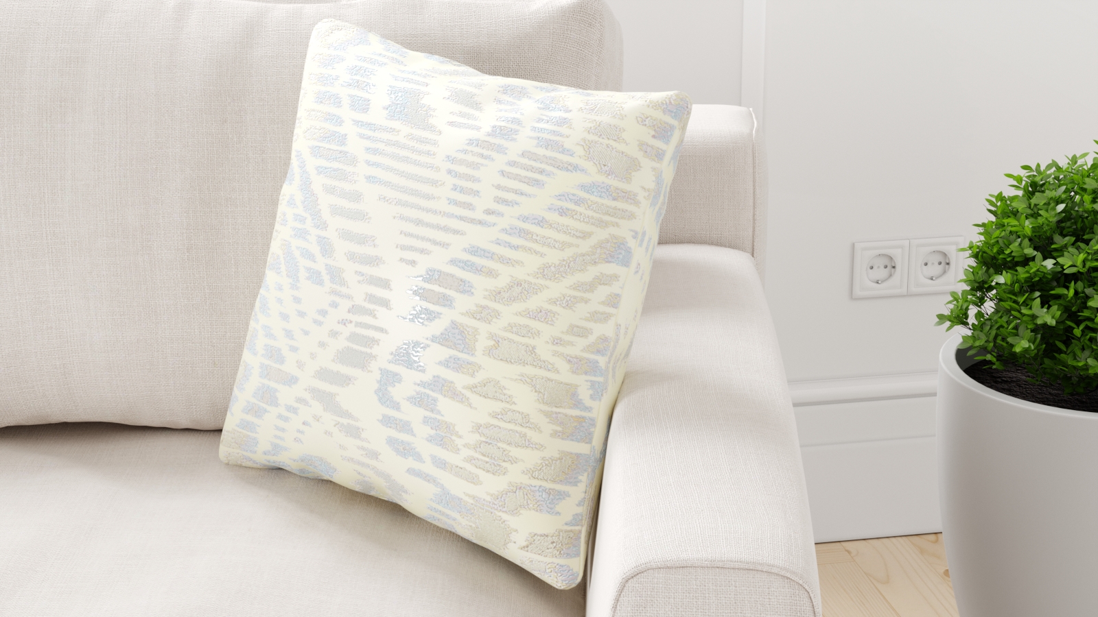 Salermo, сіро-блакитний - Фото 3