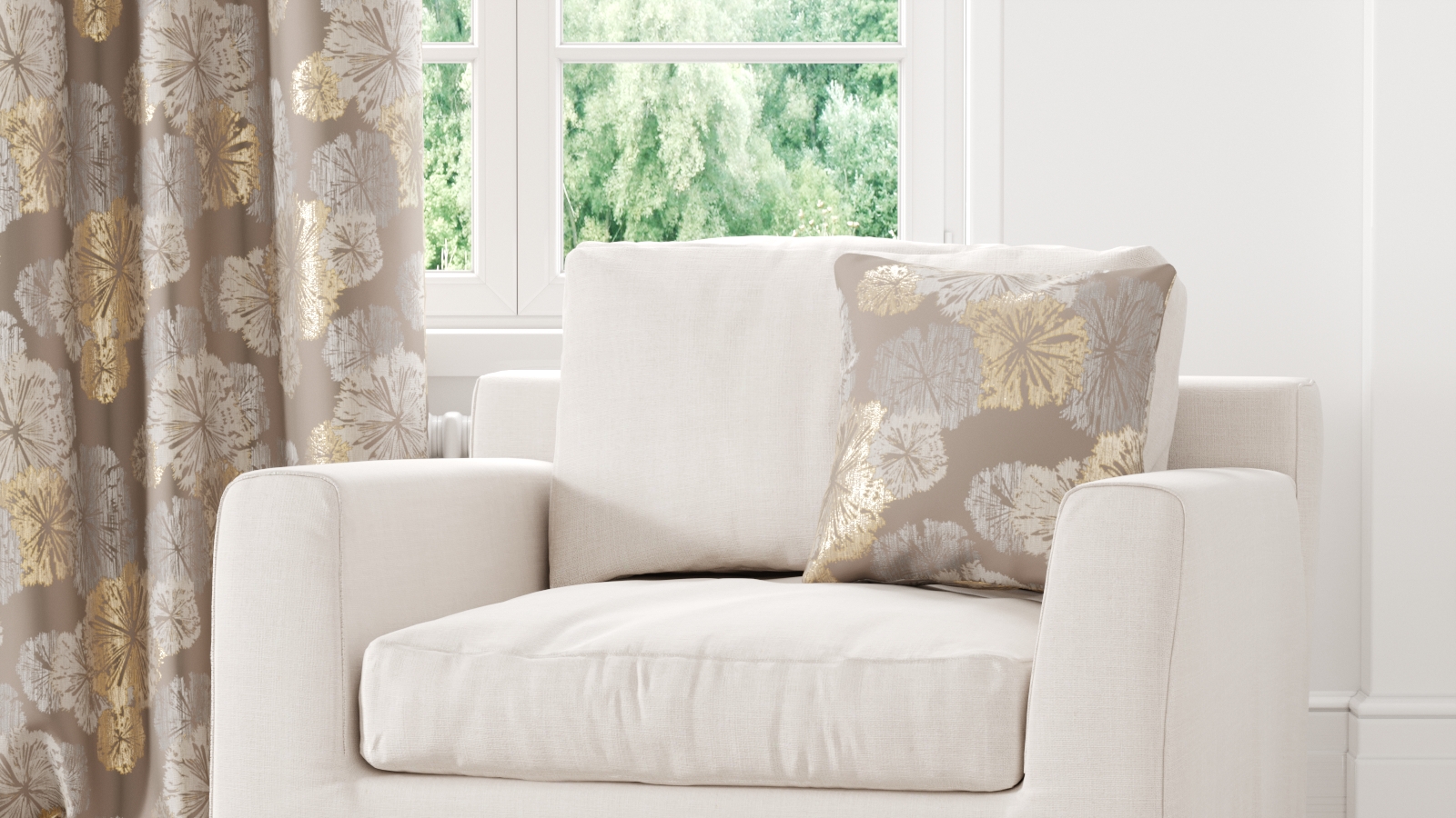 Dandelion, бежевий - Фото 2