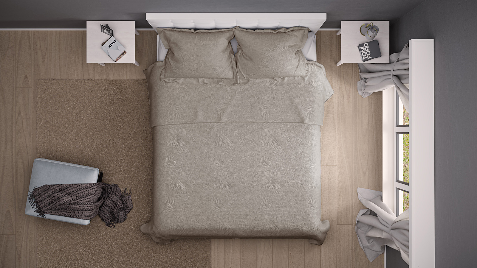 Комплект покривало і наволочки Caramel - Фото 4