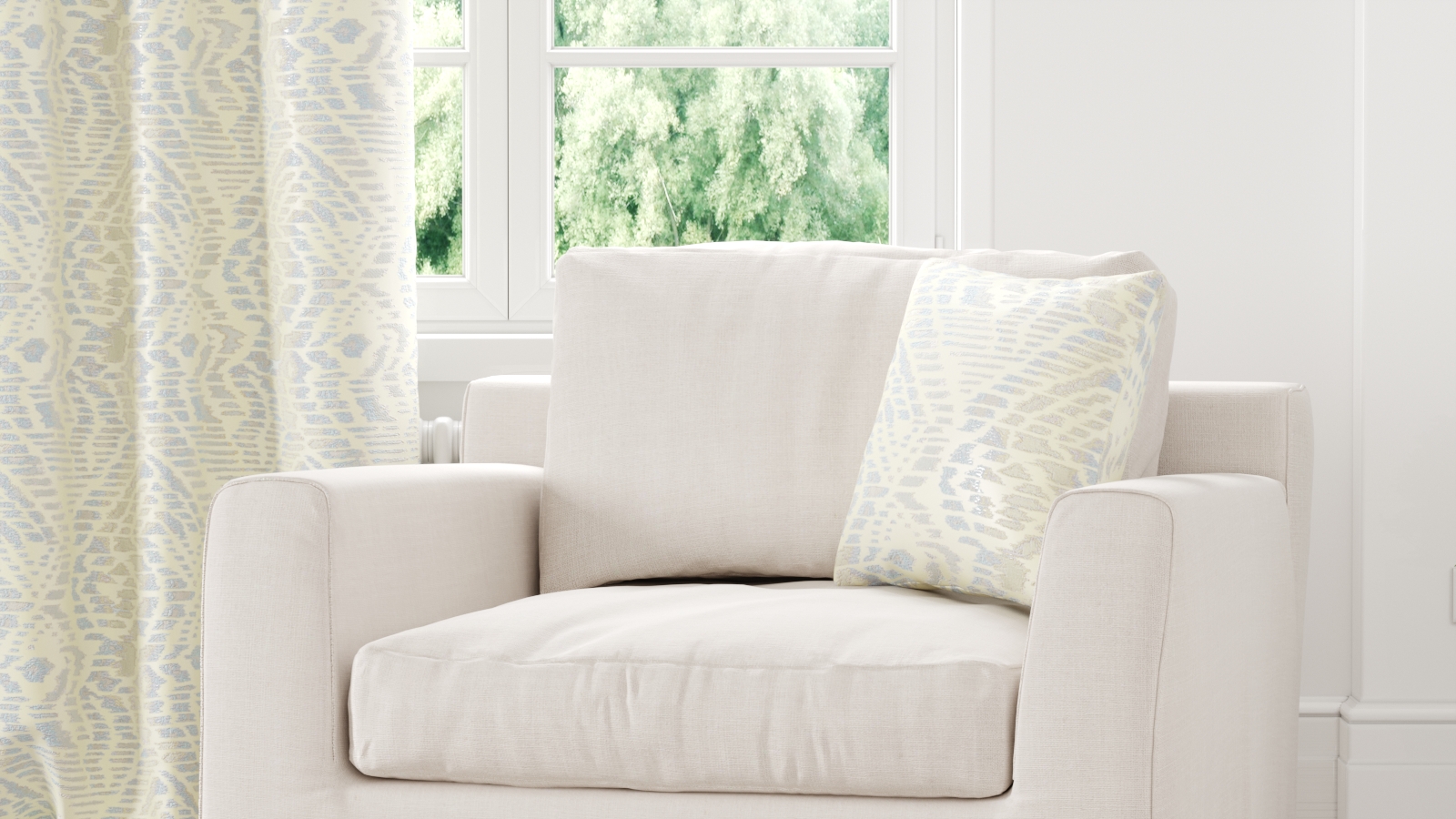 Salermo, сіро-блакитний - Фото 2