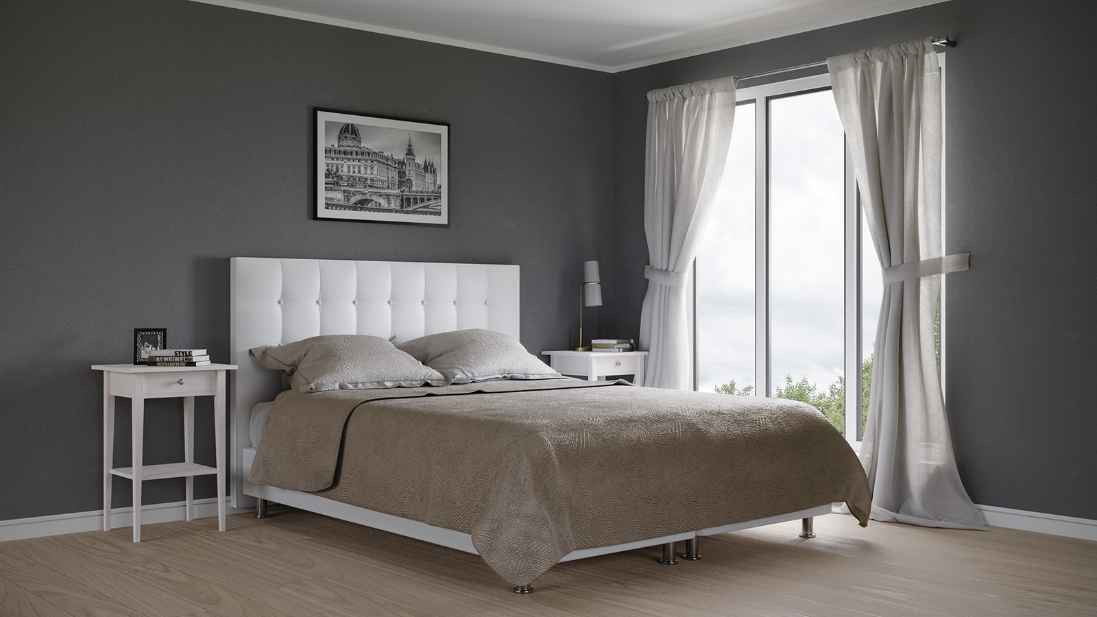 Комплект покривало і наволочки Caramel - Фото 3