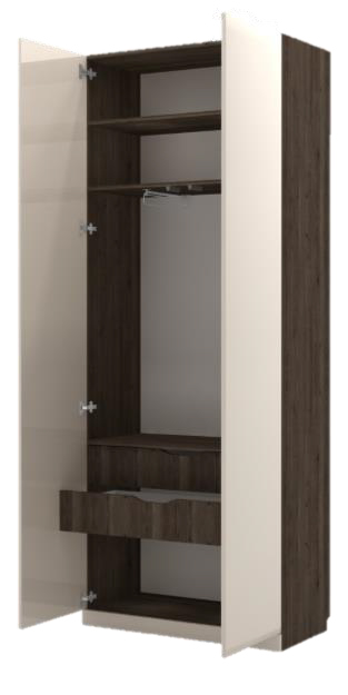 Space Solutions дводверна, колір Дуб - Фото 4