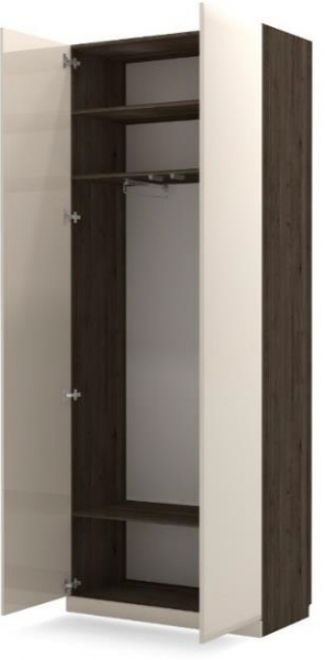 Шкаф Sleepshop Space Solutions двухдверный, цвет Дуб - Фото 2