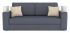 Wall Bed комплект: шкаф-кровать цвет ясень, диван ткань Iris, матрас - Фото 12